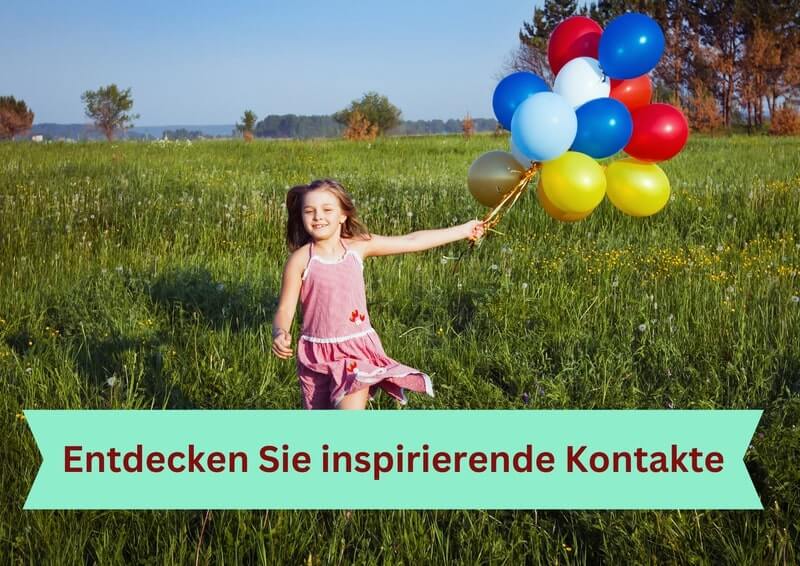 Kleines Mädchen auf einer Wiese