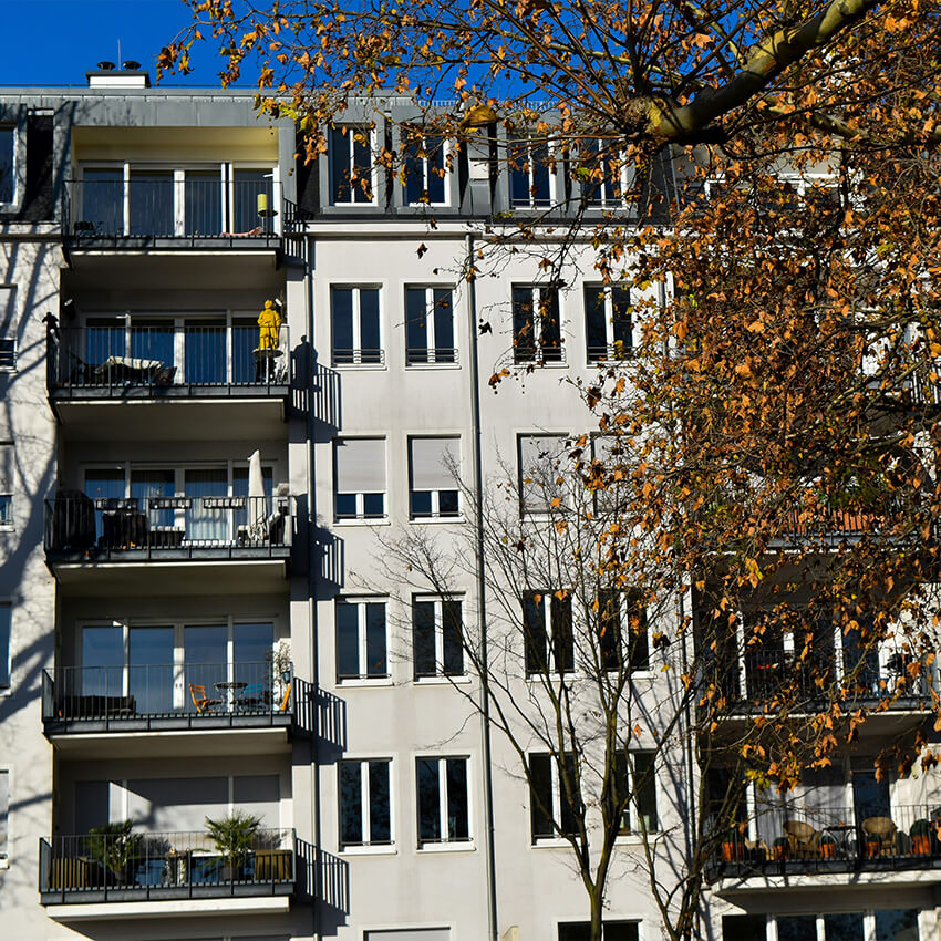 Nachbarschaft Mehrfamilienhaus